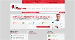 Desktop Screenshot of cornetis.pl